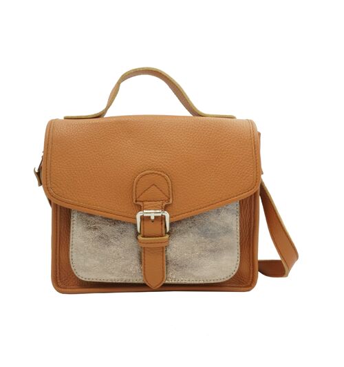 Sac façon cartable avec poche brillante Daniel Camel