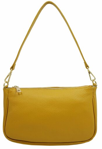 Petit sac baguette Kiara Jaune 2