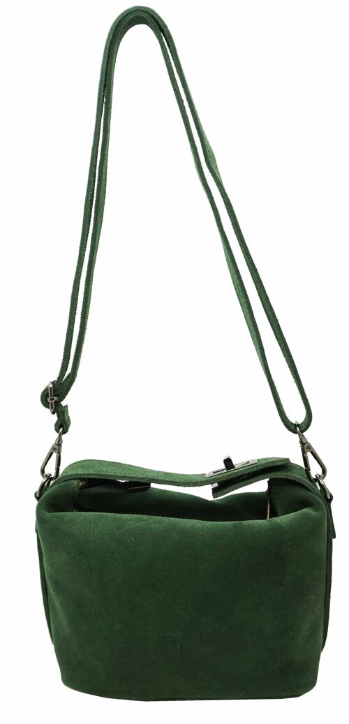 Sac en croûte de cuir Micha Vert