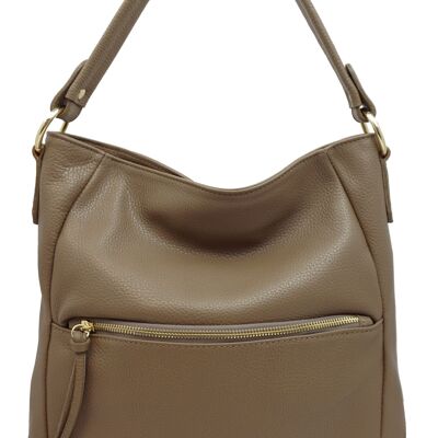 Shoulder Bag Faustine Taupe