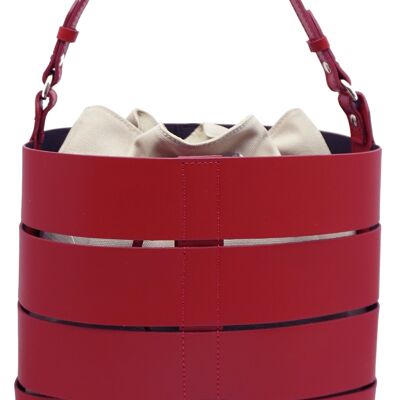 Bucket bag Claudie Red