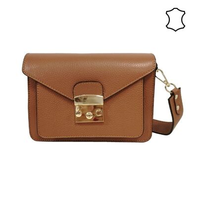 Sac bandoulière Barbara Camel