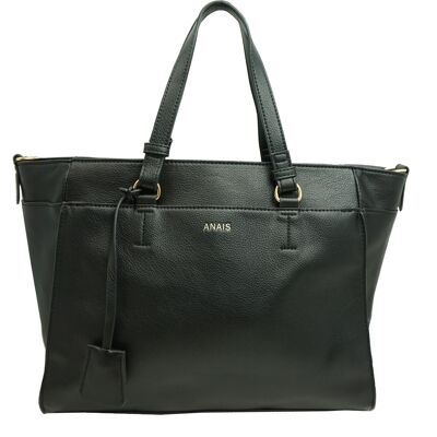 Large tote bag W201001 Black