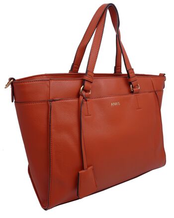 Grand sac cabas W201001 Orange 2