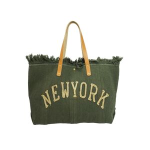 Grand sac cabas New York Khaki