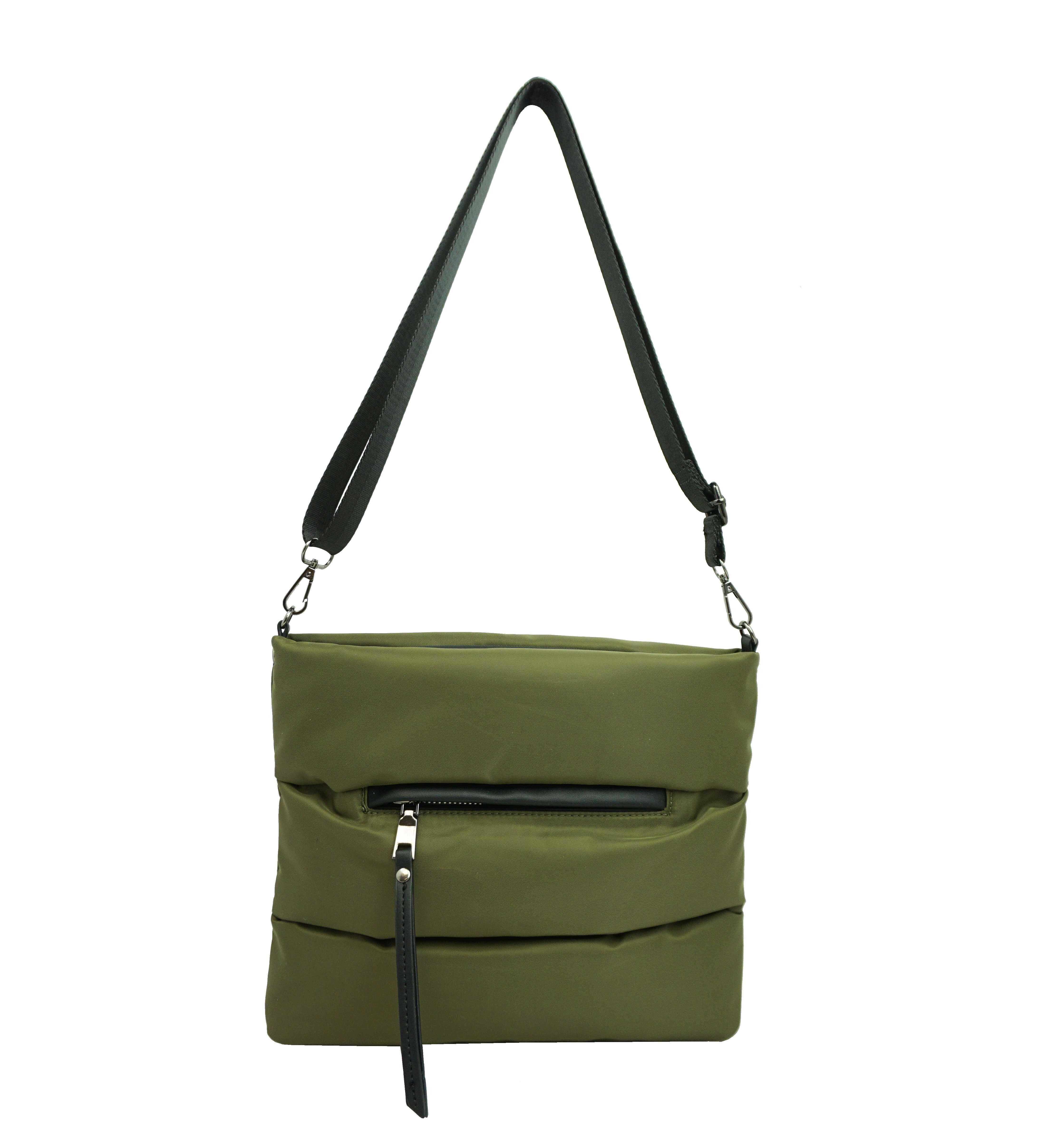 Borsa a spalla trapuntata 3320022 Kaki