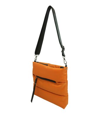 Sac bandoulière matelassé 3320022 Orange 1