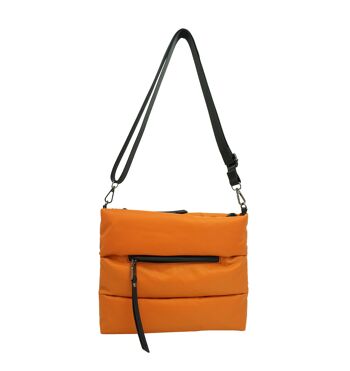 Sac bandoulière matelassé 3320022 Orange 2