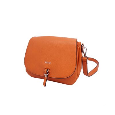 Shoulder bag 3 compartments 36101 Orange