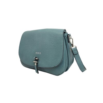 Crossbody bag with 3 compartments 36101 Blue Jean