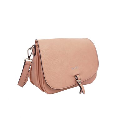 Shoulder bag 3 compartments 36101 Pink