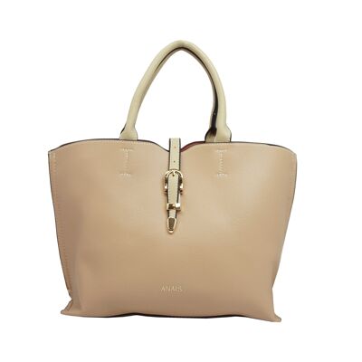 Handbag 36228 Beige