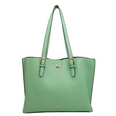 Shopping bag F839 Water green