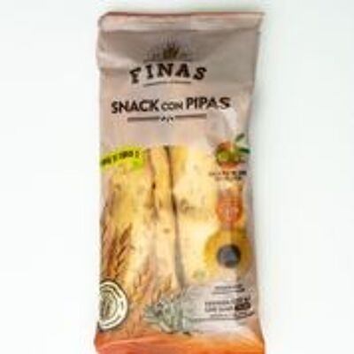 SNACK DE TRIGO CON PIPAS 75 g.