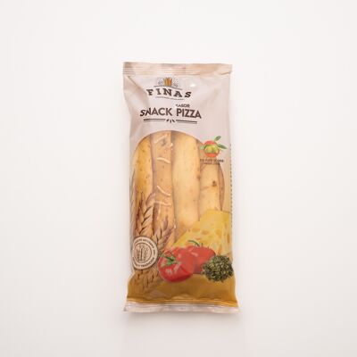 WHEAT SNACK WITH CHEESE PIZZA FLAVOR 75 g.