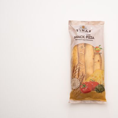 WHEAT SNACK WITH CHEESE PIZZA FLAVOR 75 g.