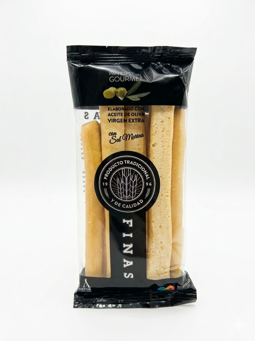 PALITOS CON ACEITE DE OLIVA VIRGEN EXTRA 45 g.