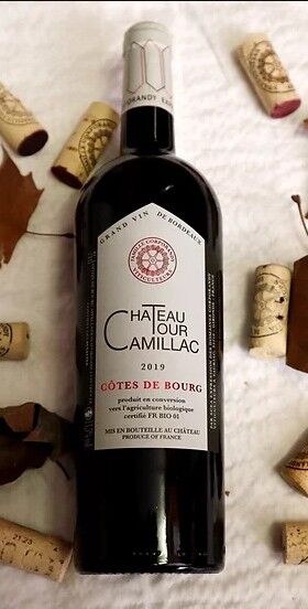 Côtes de Bourg, Espressione dei domini corporativi, Château Tour Carmillac, Annata 2019