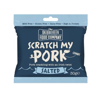 Scratch My Pork - Craquelins de Porc / Goût Salé (24 x 30g) 1