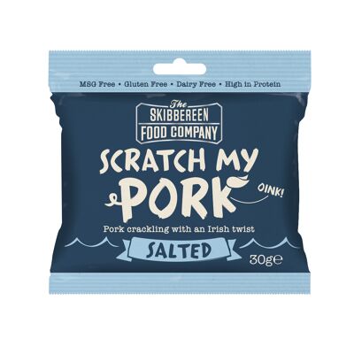 Scratch My Pork - Craquelins de Porc / Goût Salé (24 x 30g)