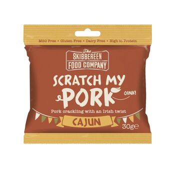 Scratch My Pork - Craquelins de Porc / Saveur Cajun (24 x 30g) 1