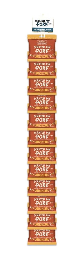 Scratch My Pork - Craquelins de Porc / Saveur Cajun (24 x 30g) 3