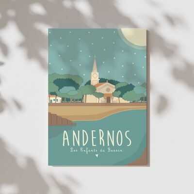 AFFICHE 30X40 ANDERNOS