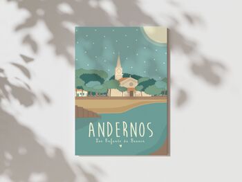 AFFICHE 30X40 ANDERNOS