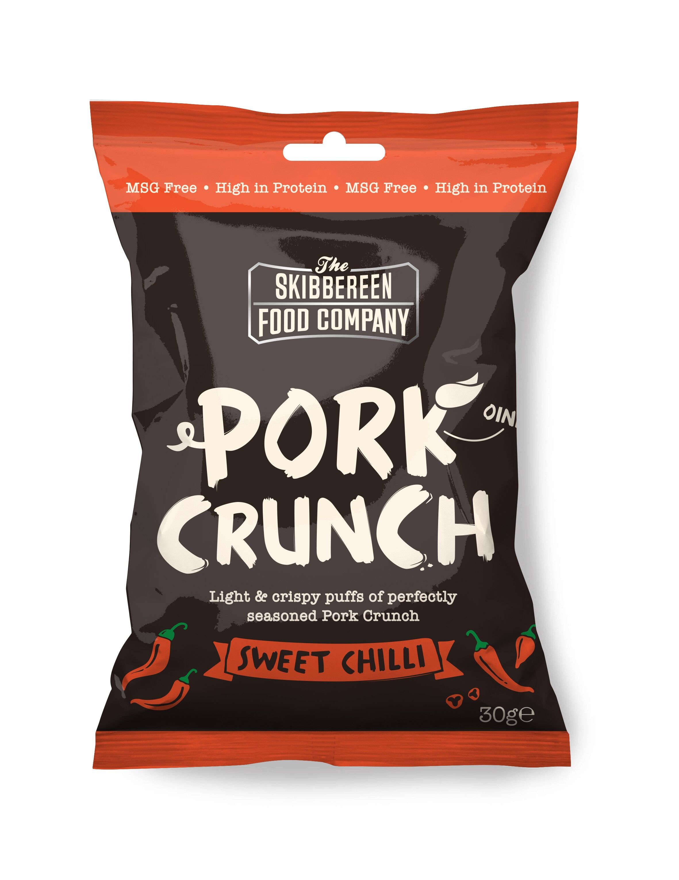 Pork Crunch – Seasoned Pork Puffs / Sweet Chilli (20 x 30g)