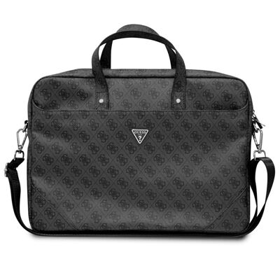 Sac d'ordinateur 16'' Guess - Modèle Hot Stamp - Noir