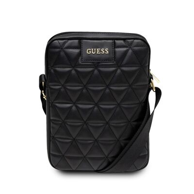 Sacoche bandoulière 10'' Guess - Modèle Quilted - noire