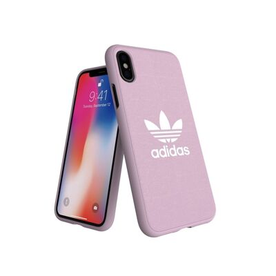 Coque Adidas Originals Canvas pour iPhone X et iPhone XS - Rose