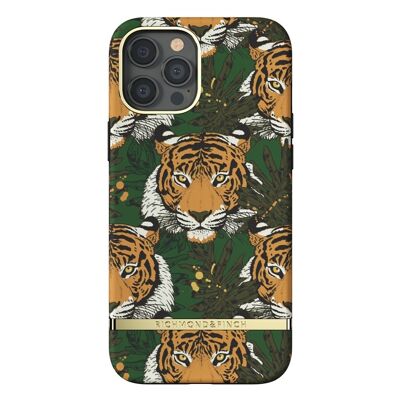 Coque Richmond&Finch Green Tiger pour iPhone 12 Pro Max