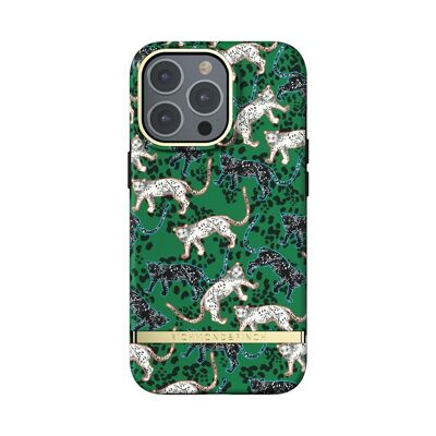 Coque Richmond&Finch Green Leopard pour iPhone 13 Pro