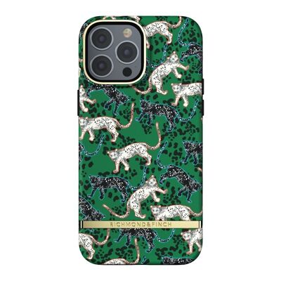 Coque Richmond&Finch Green Leopard pour iPhone 13 Pro Max