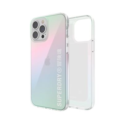 Coque Superdry Snap Case Clear pour iPhone 13 Pro Max - Rainbow