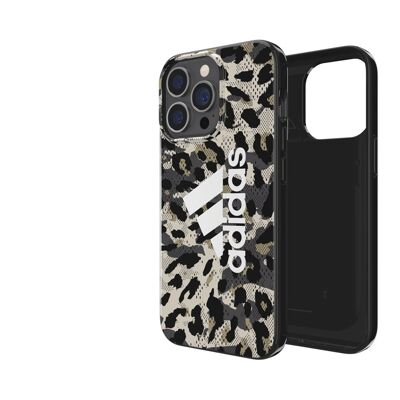 Coque Adidas Sport Leopard pour iPhone 13 et iPhone 13 Pro - Kaki