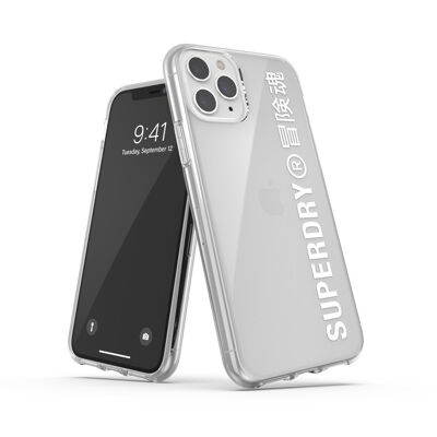 Coque Superdry Snap Case Clear pour iPhone 11 Pro - Transparente