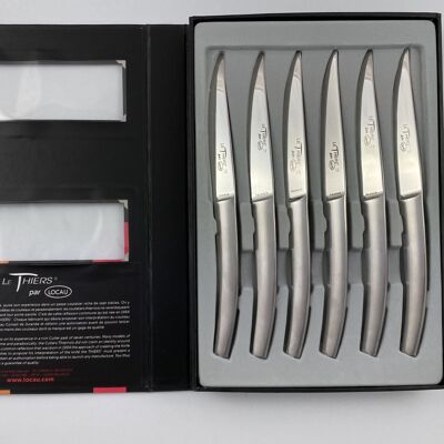 Box of Le Thiers knives - Toque Thiernoise non-serrated