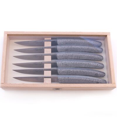 Caja de cuchillos Le Thiers - Chambois Lava