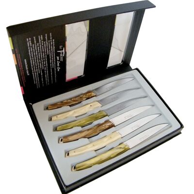 Caja de cuchillos Le Thiers - Bougnat invierno