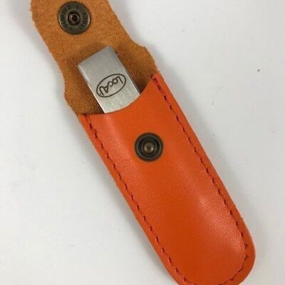 Nail clipper leather case - Orange