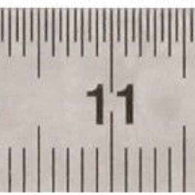 Stainless steel ruler 20 cm