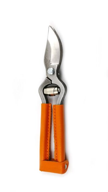 Sécateur forgé 19 cm Orange 2