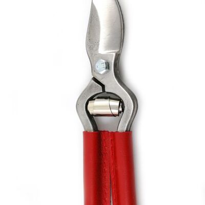 Forged Secateurs 19 cm Red