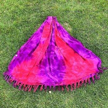 Batik Sarong, 180x120cm, Rose & Violet 3
