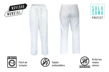 Pantalon sanitaire unisexe auto-désinfectant | Taille S | Pyjama Sanitaire 4