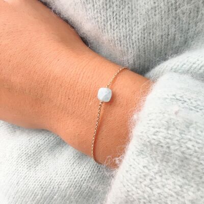 Charlie Aquamarine Bracelet