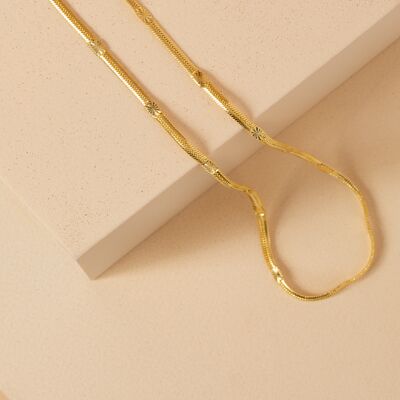 QUINN GOLD SNAKE CHAIN