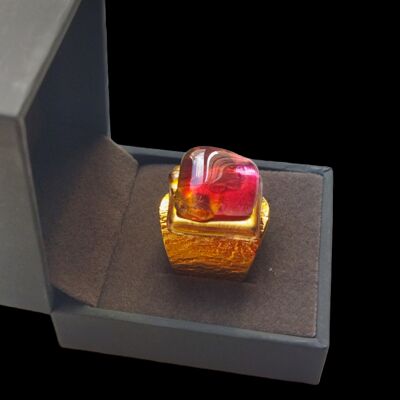 Anello Perla ALMD - Oro rosa